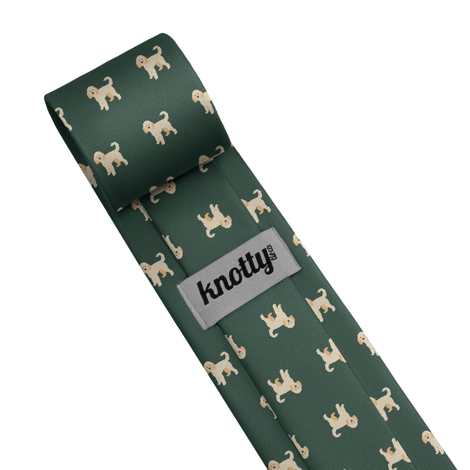 Labradoodle Necktie - Tag - Knotty Tie Co.