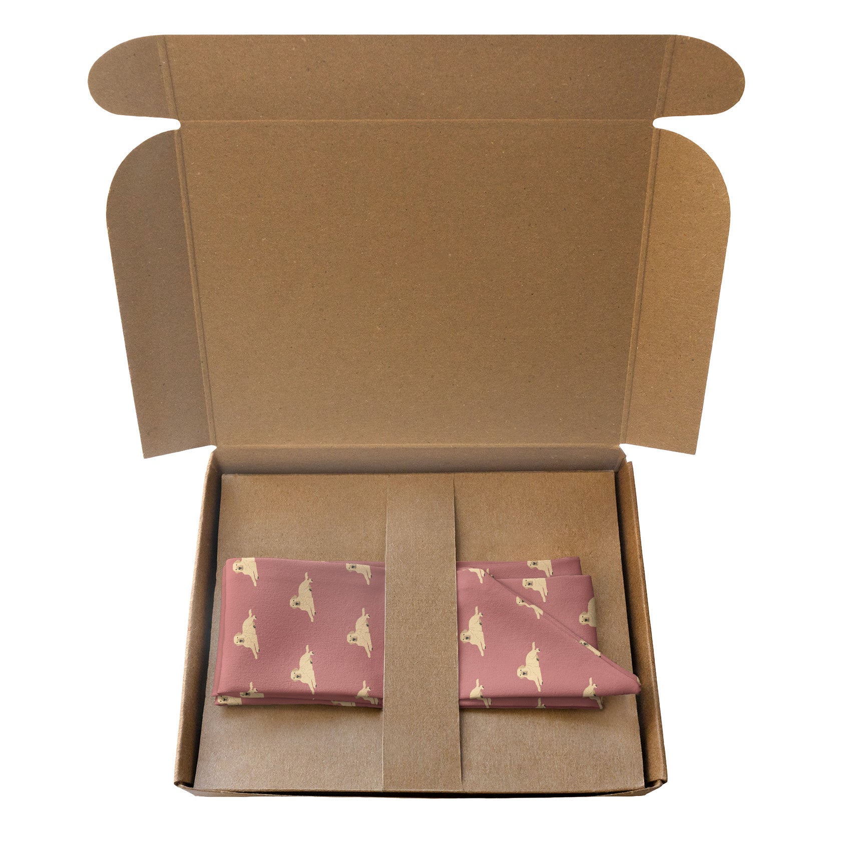 Labrador Retriever Hair Scarf - Packaging - Knotty Tie Co.