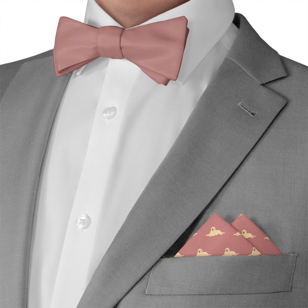 Labrador Retriever Pocket Square - Matching Bow Tie - Knotty Tie Co.