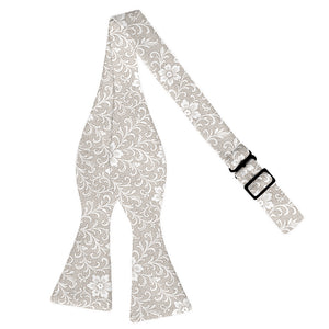 Lacework Floral Bow Tie - Self Tie Flat - Knotty Tie Co.