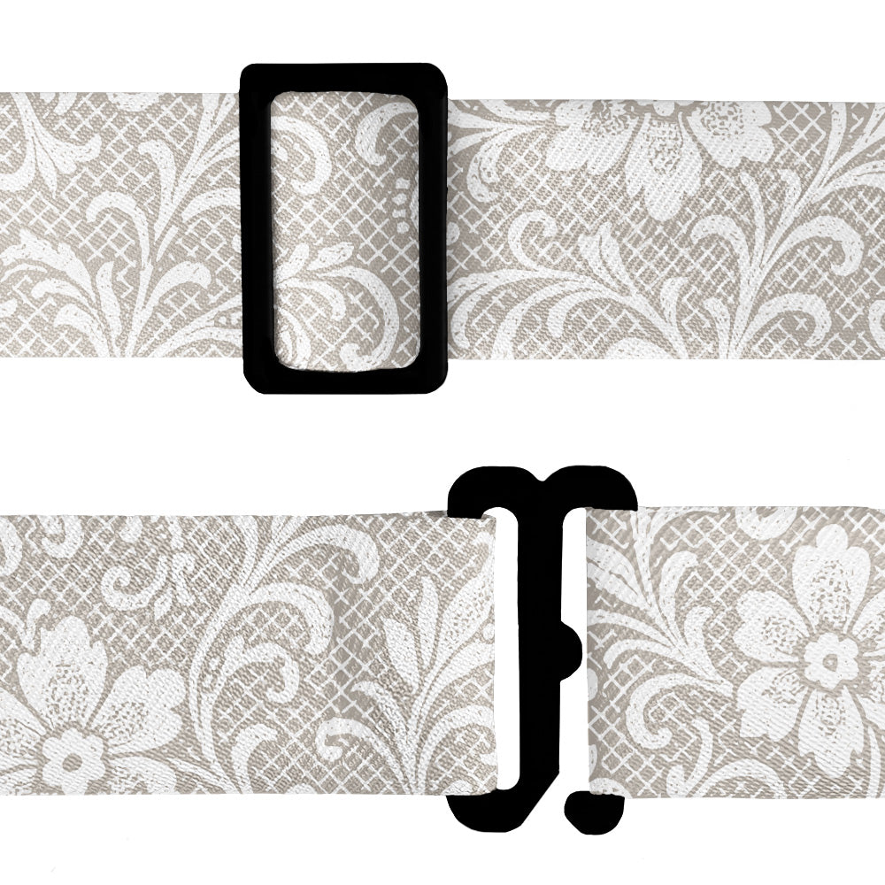 Lacework Floral Bow Tie - Bow Tie Hardware - Knotty Tie Co.