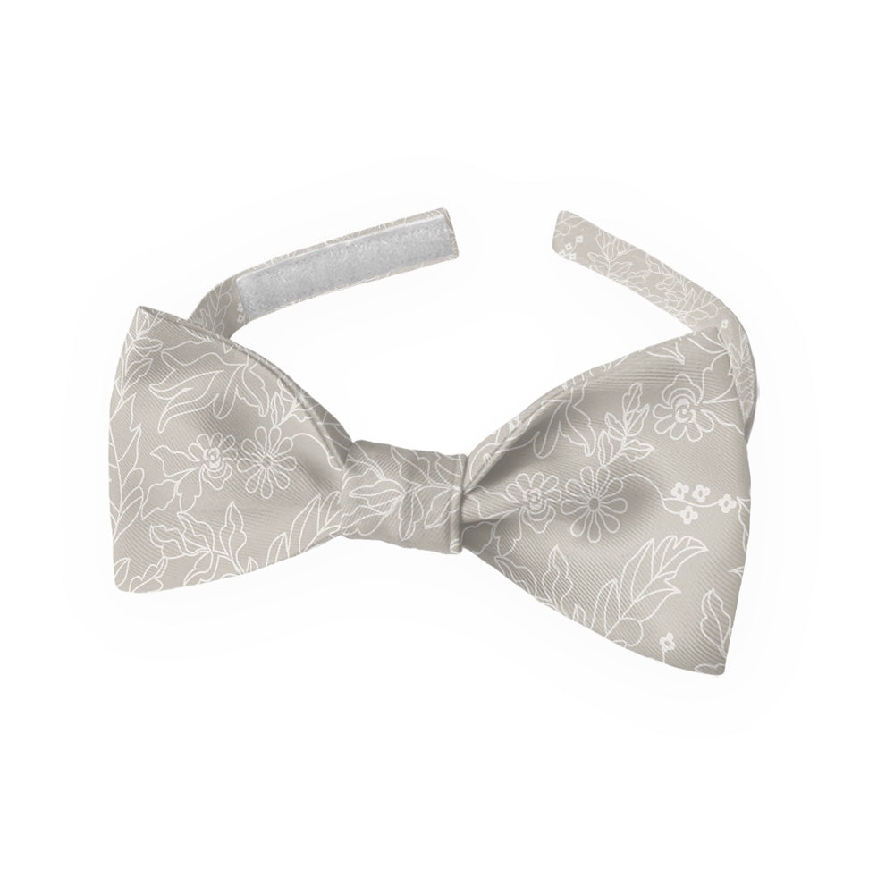 Lacey Floral Bow Tie - Kids Pre-Tied 9.5-12.5" -  - Knotty Tie Co.