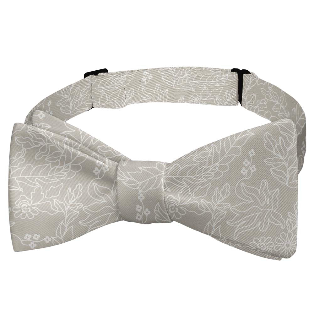 Lacey Floral Bow Tie - Self Tie Bow Tie - Knotty Tie Co.