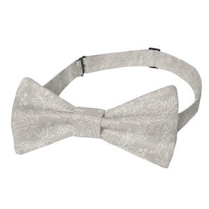 Lacey Floral Bow Tie - Pre-Tied Bow Tie - Knotty Tie Co.