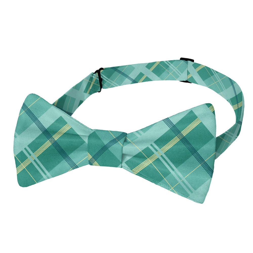 Lanai Plaid Bow Tie - Adult Pre-Tied 12-22" -  - Knotty Tie Co.