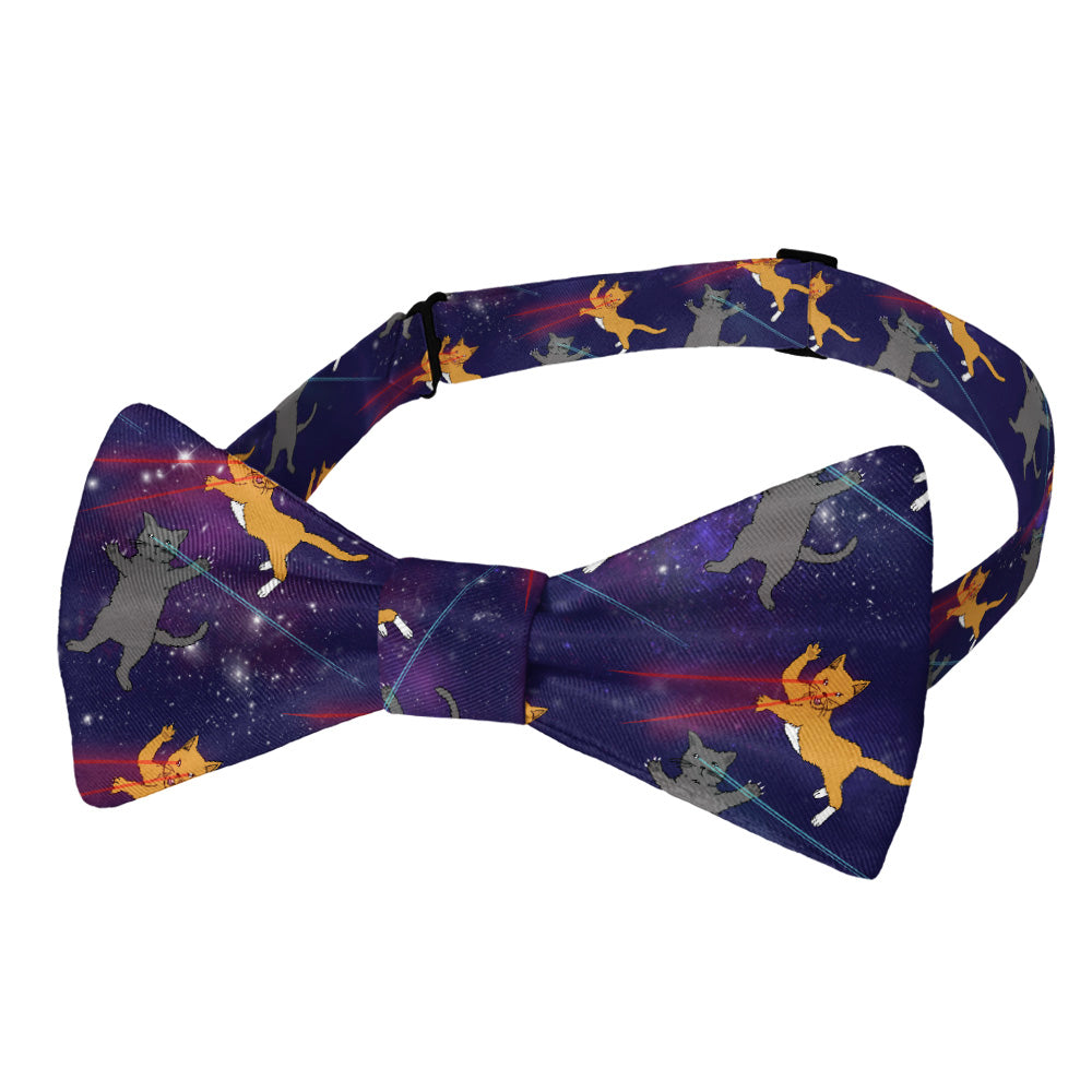Laser Cats Bow Tie - Adult Pre-Tied 12-22" -  - Knotty Tie Co.