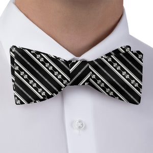 Laurel Stripe Bow Tie - Bow Tie with Dress Shirt - Knotty Tie Co.