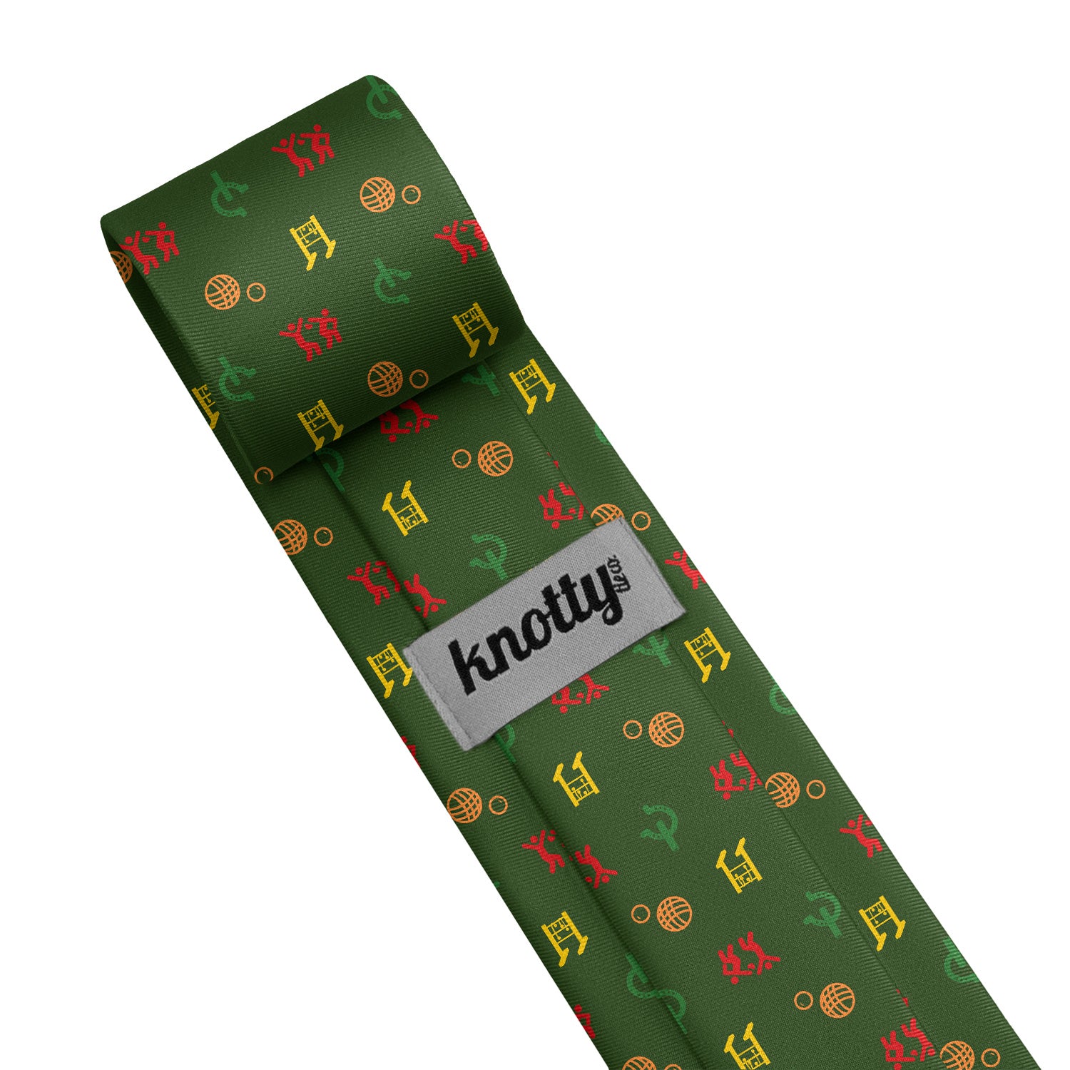Lawn Games With Friends Necktie - Tag - Knotty Tie Co.