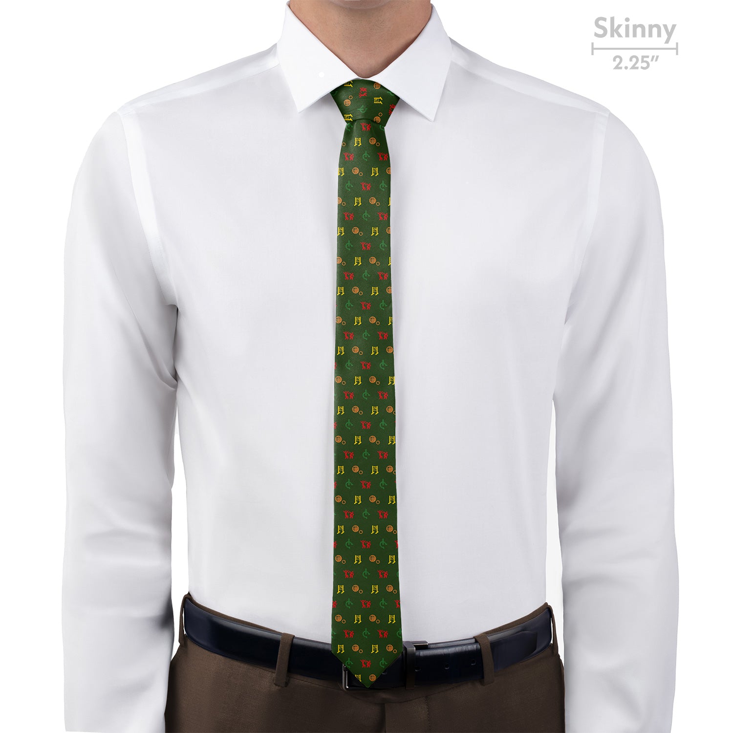 Lawn Games With Friends Necktie - Skinny - Knotty Tie Co.