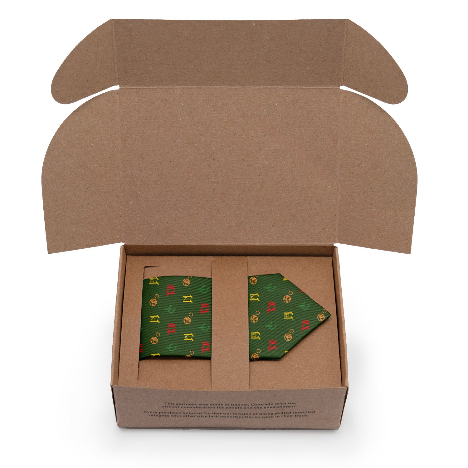 Lawn Games With Friends Necktie - Packaging - Knotty Tie Co.