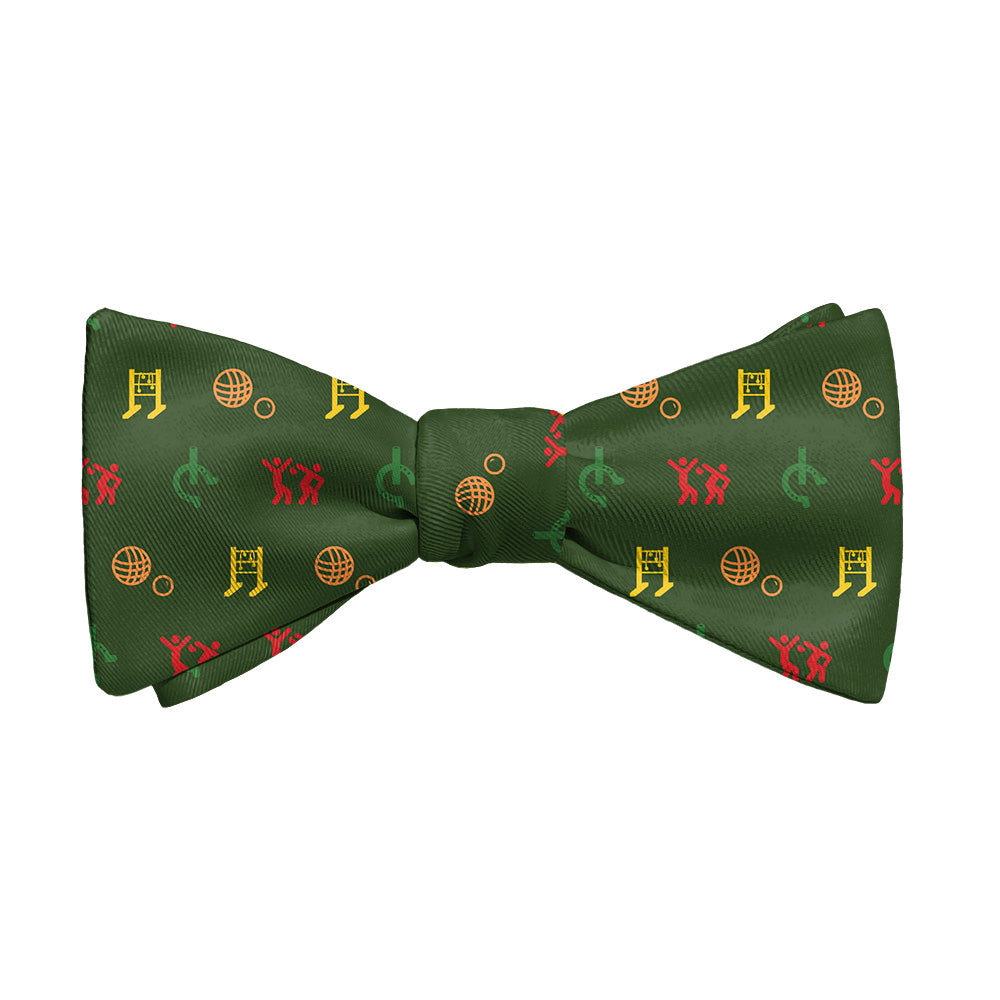 Lawn Games with Friends Bow Tie - Adult Standard Self-Tie 14-18" -  - Knotty Tie Co.