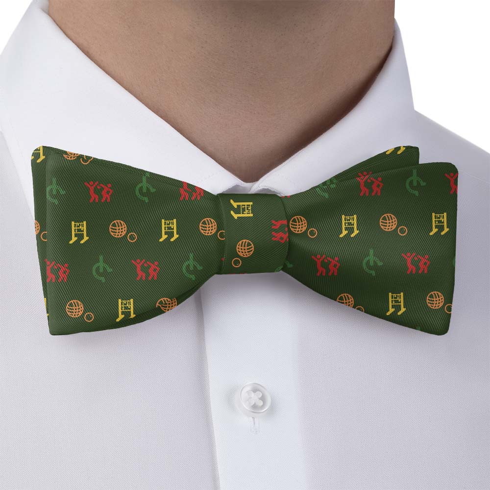 Lawn Games With Friends Bow Tie - Bow Tie with Dress Shirt - Knotty Tie Co.