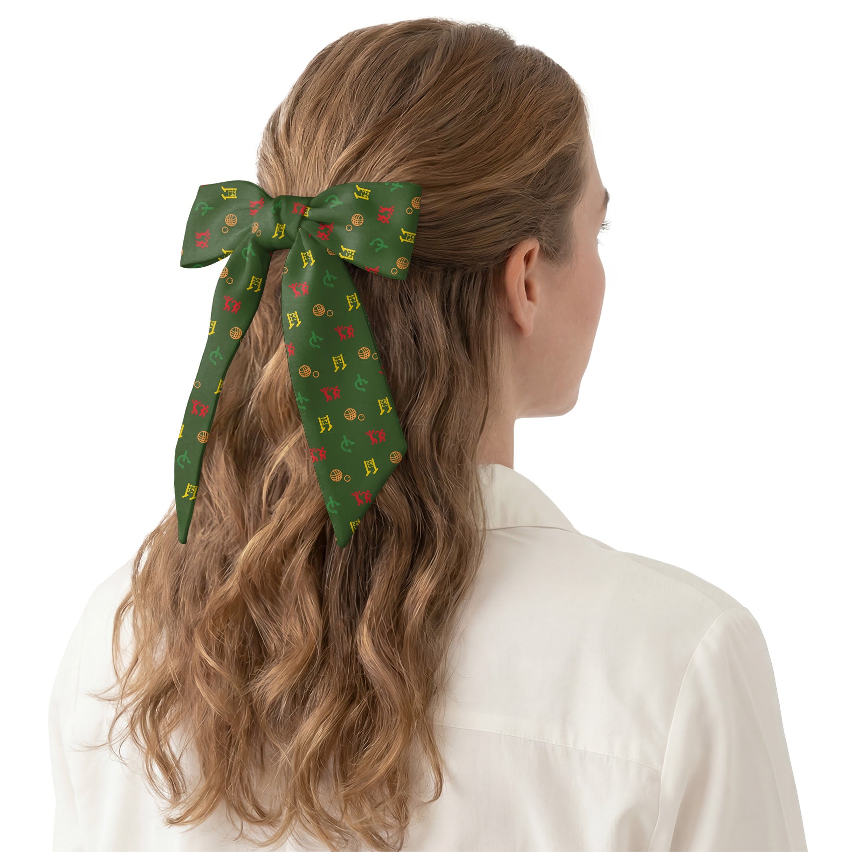 Lawn Games With Friends Hair Scarf - Hair Scarf - Knotty Tie Co.