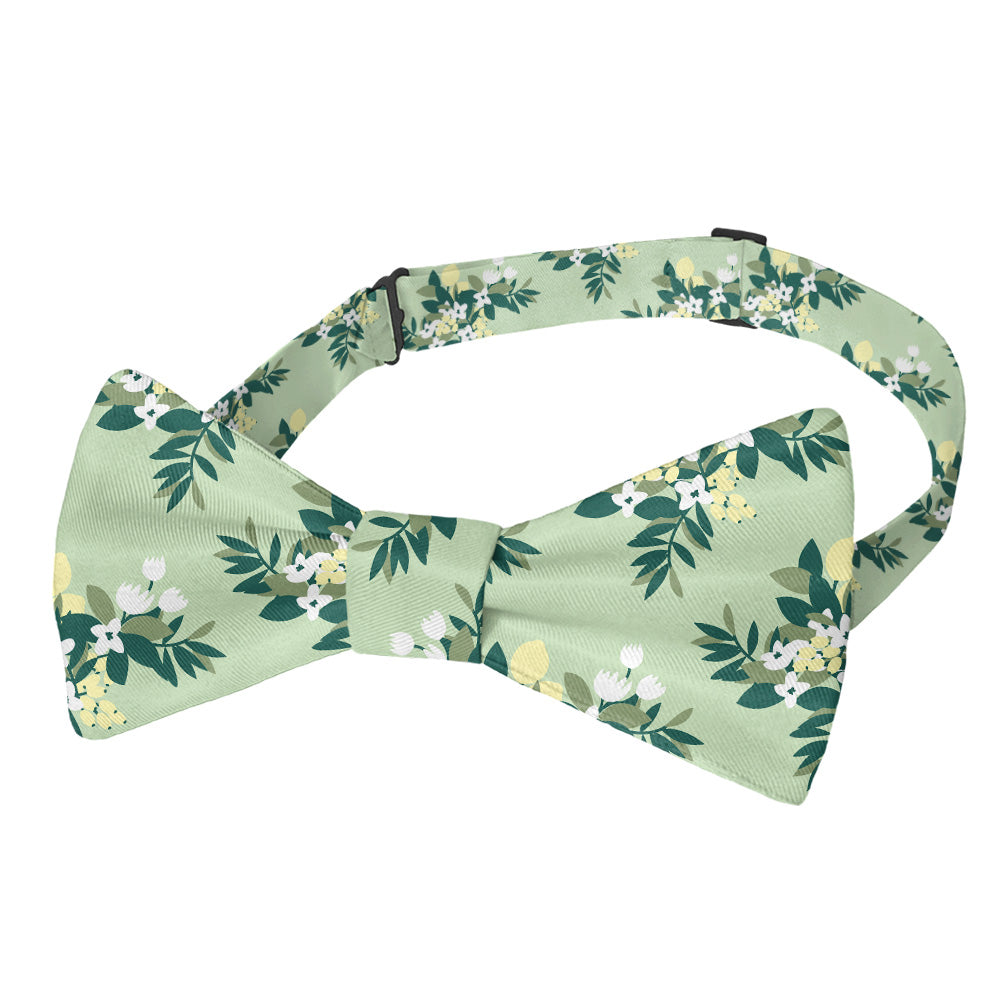 Lemon Blossom Bow Tie - Pre-Tied Bow Tie - Knotty Tie Co.