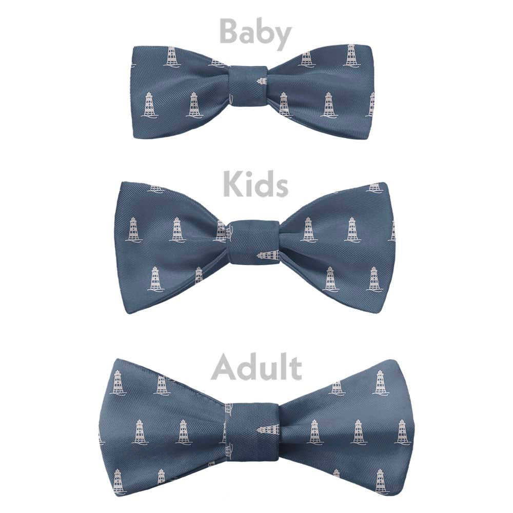 Lighthouse Bow Tie - Bow Sizes - Knotty Tie Co.