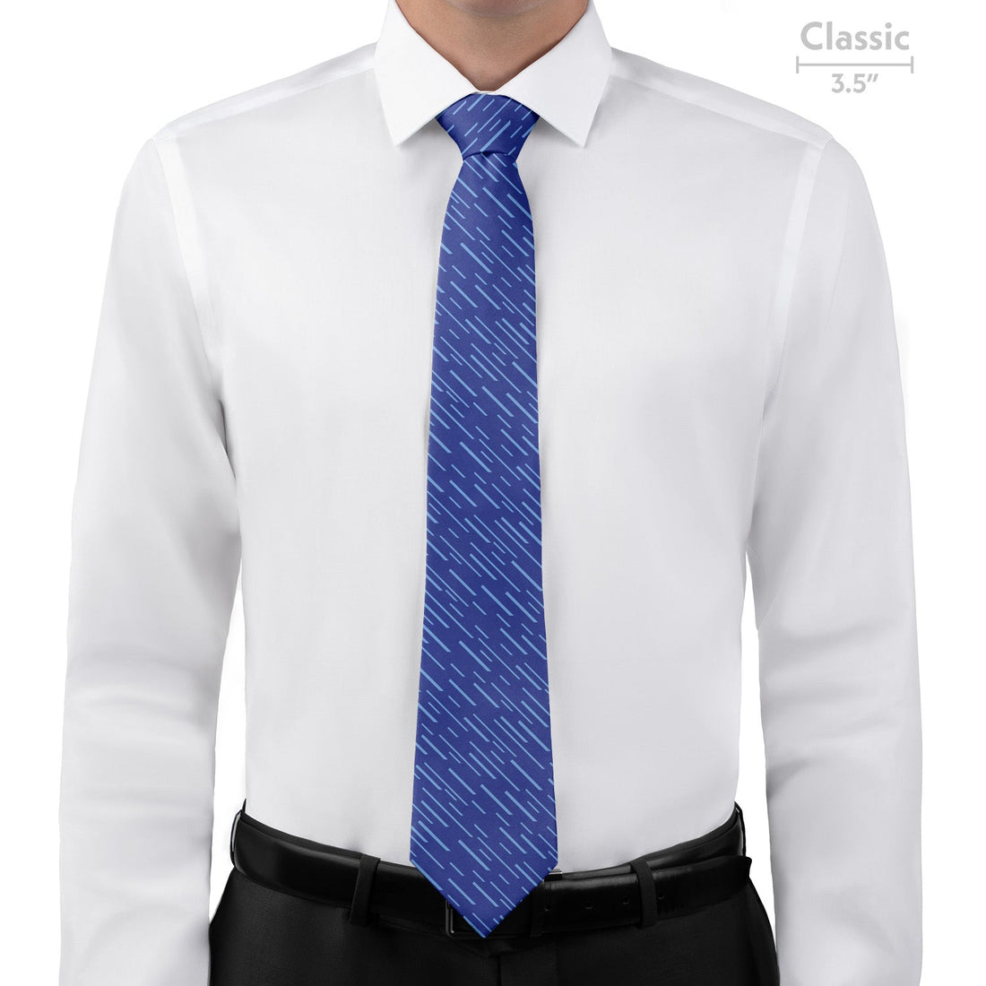 Lightspeed Geometric Necktie - Classic - Knotty Tie Co.