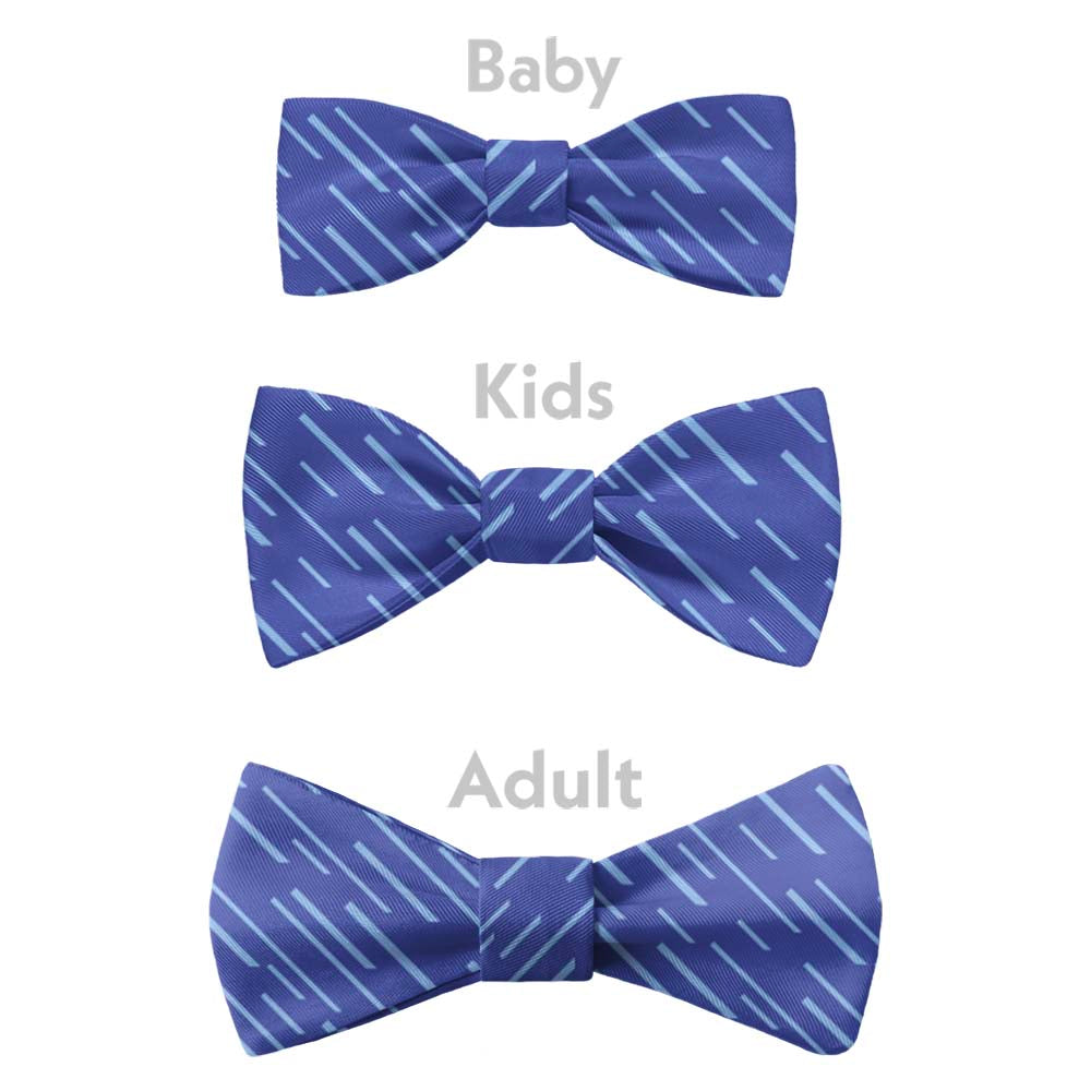 Lightspeed Geometric Bow Tie - Bow Sizes - Knotty Tie Co.