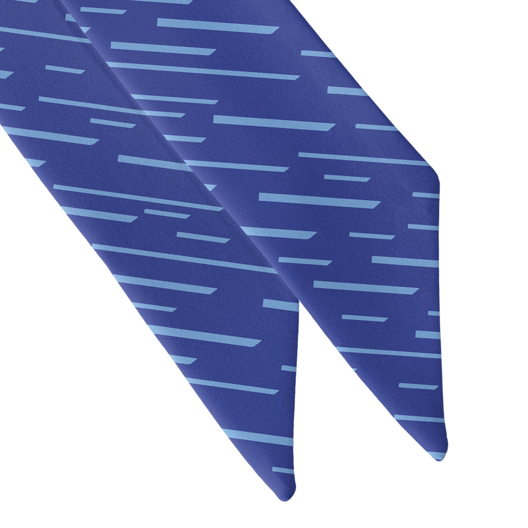 Lightspeed Geometric Hair Scarf - Scarf Tapered Ends - Knotty Tie Co.