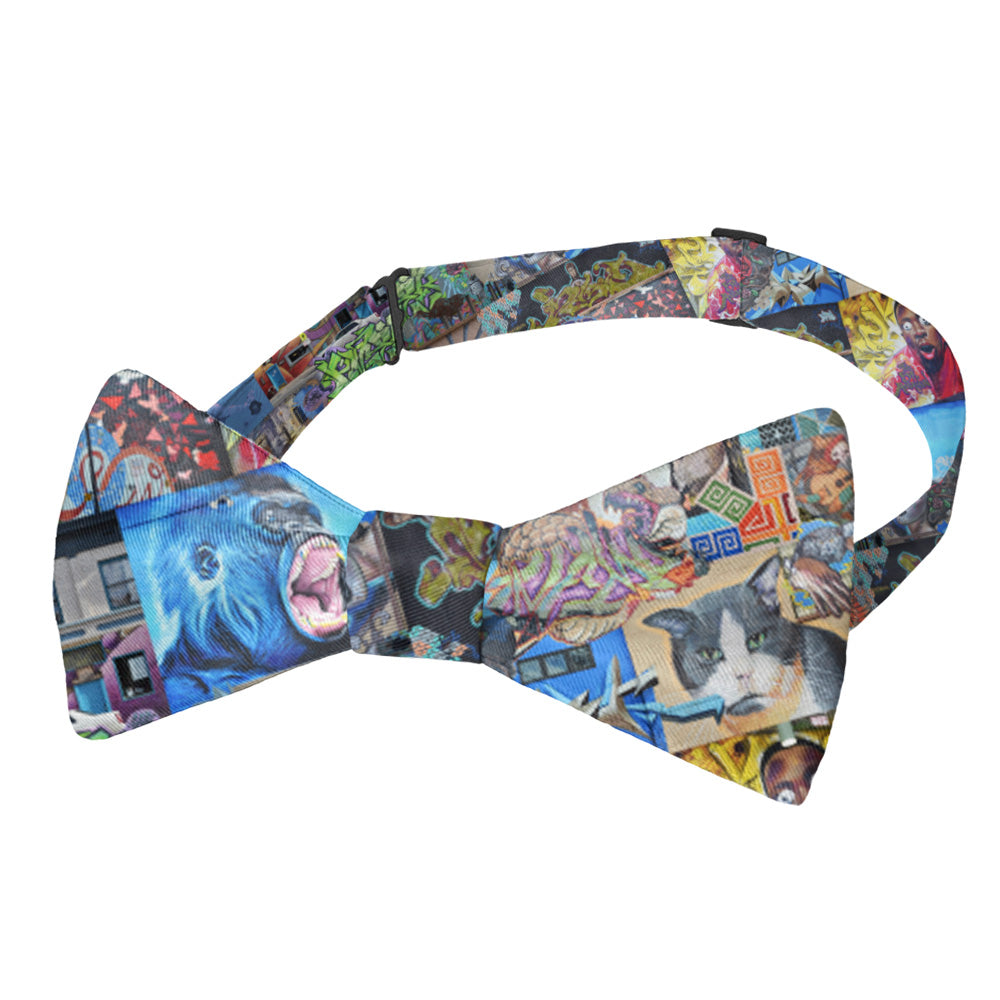 Lincoln Park Street Art Bow Tie - Pre-Tied Bow Tie - Knotty Tie Co.