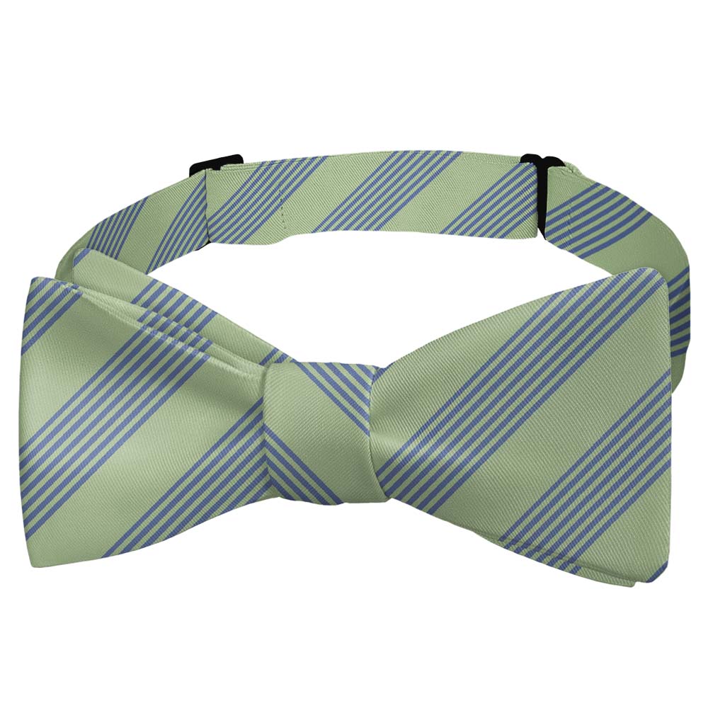 Lincoln Stripe Bow Tie - Self Tie Bow Tie - Knotty Tie Co.
