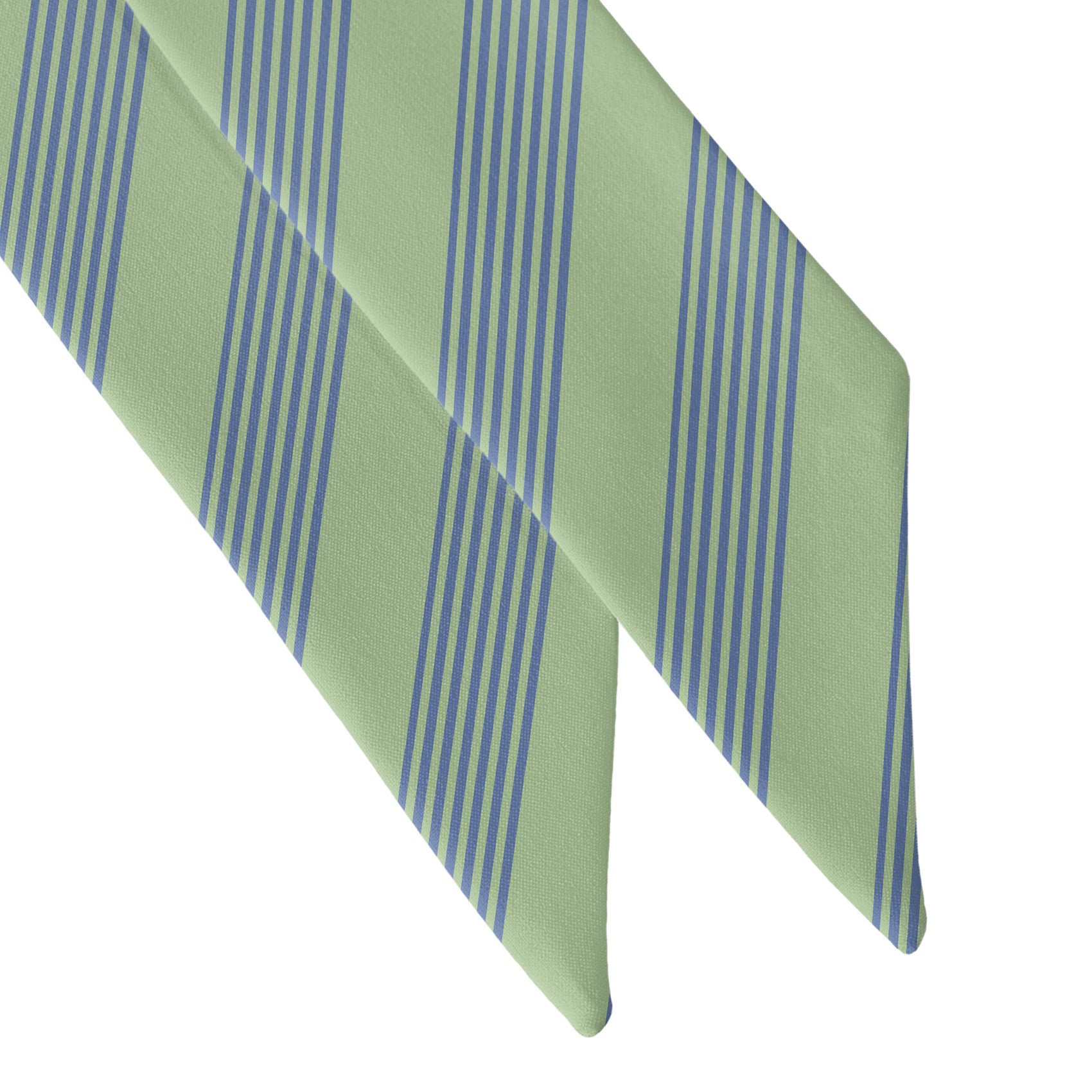 Lincoln Stripe Hair Scarf - Scarf Tapered Ends - Knotty Tie Co.