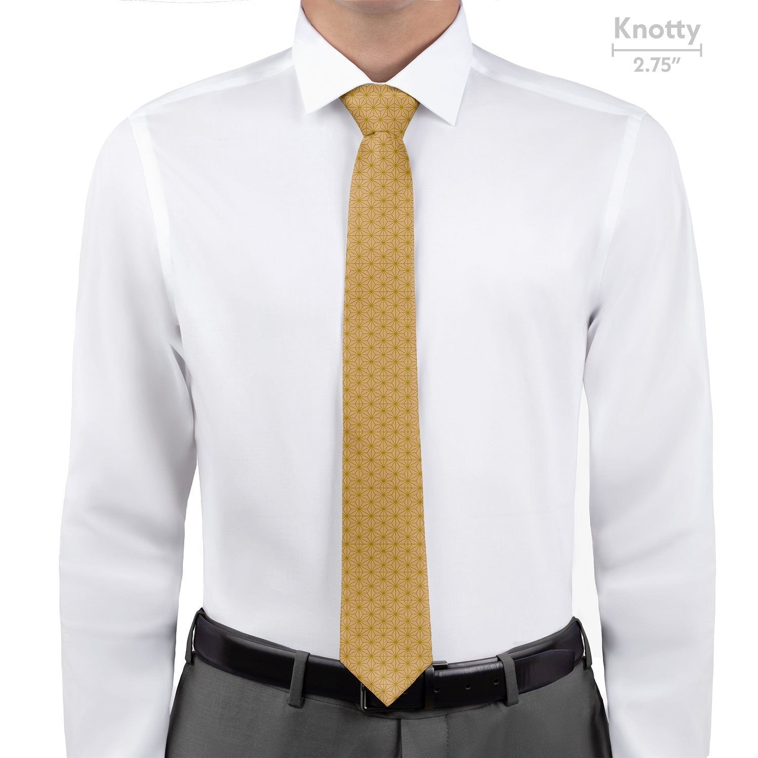 Link Geometric Necktie - Knotty - Knotty Tie Co.