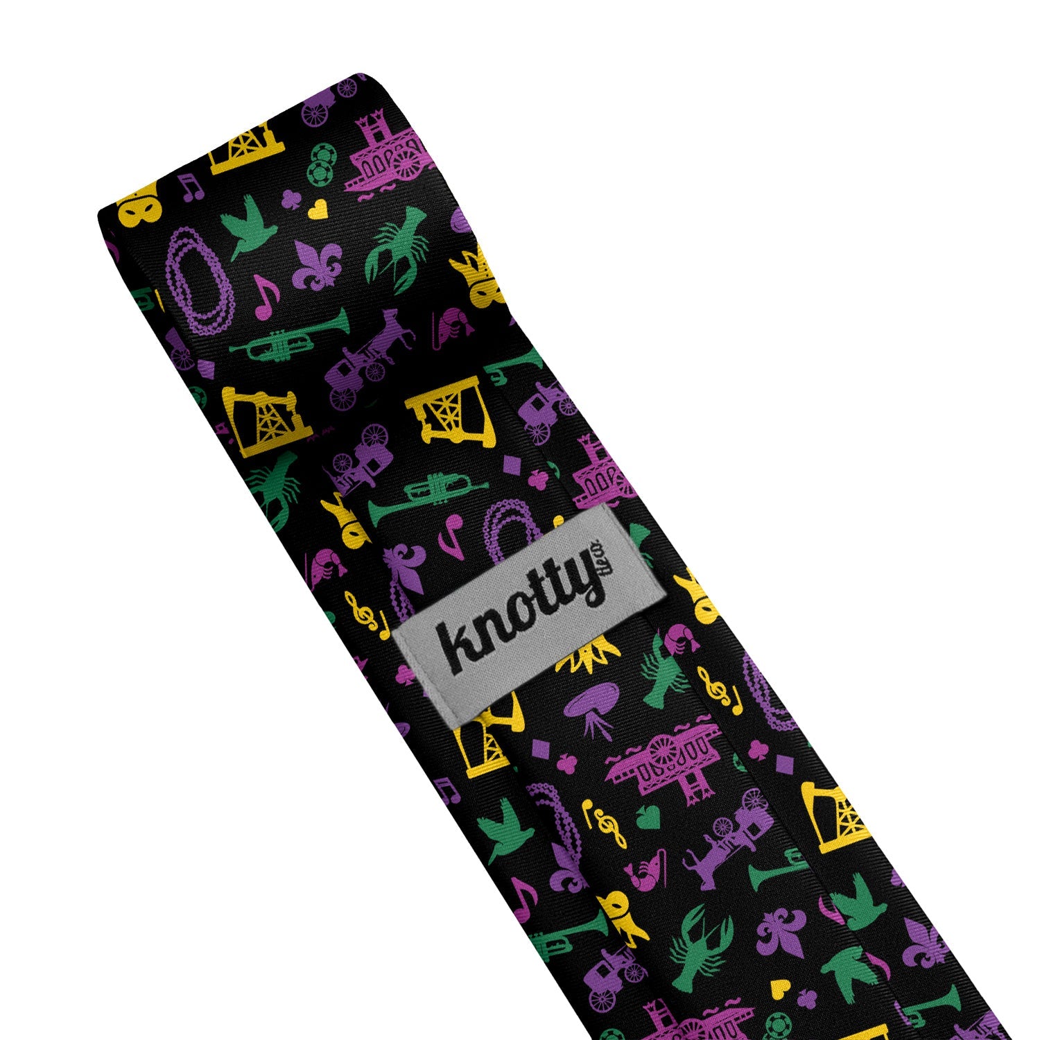 Louisiana State Heritage Necktie - Tag - Knotty Tie Co.