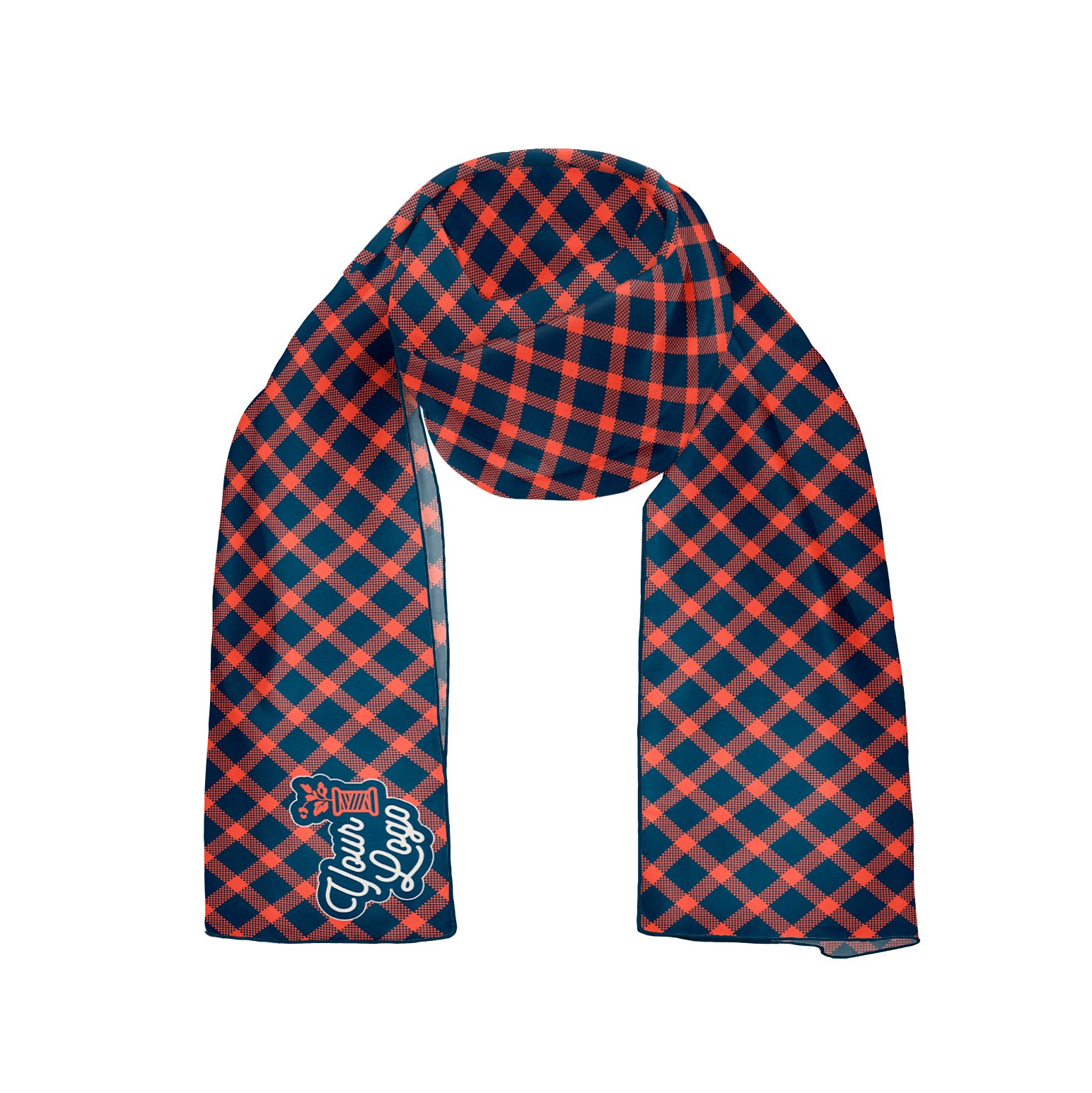 Louisiana 1 54 x 12 Rectangle Chiffon Logo Scarf - Knotty Tie Co.