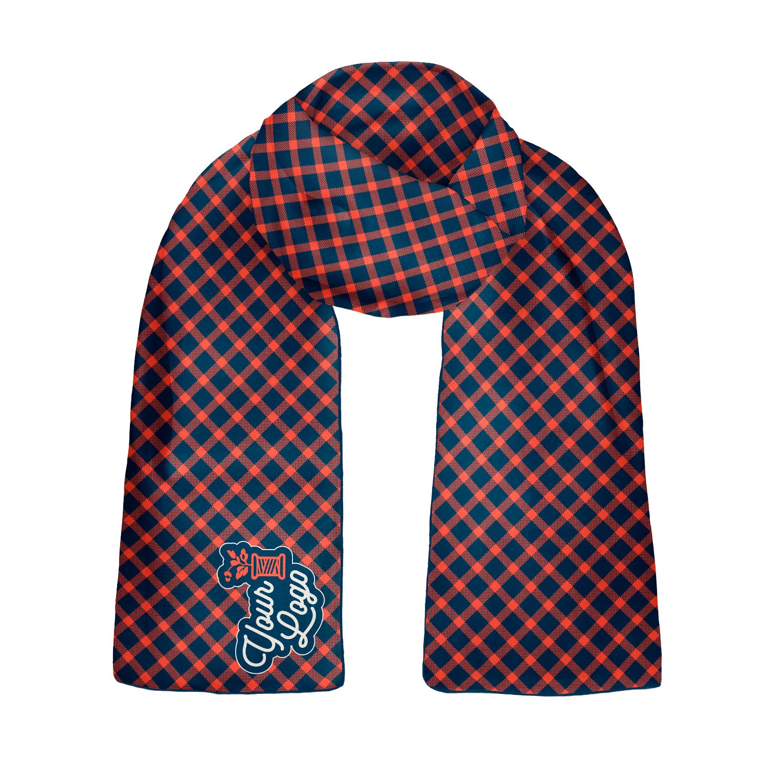 Louisiana 1 60 x 18 Rectangle Chiffon Logo Scarf - Knotty Tie Co.