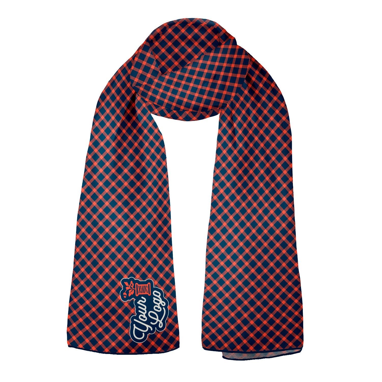 Louisiana 1 72 x 24 Rectangle Chiffon Logo Scarf - Knotty Tie Co.