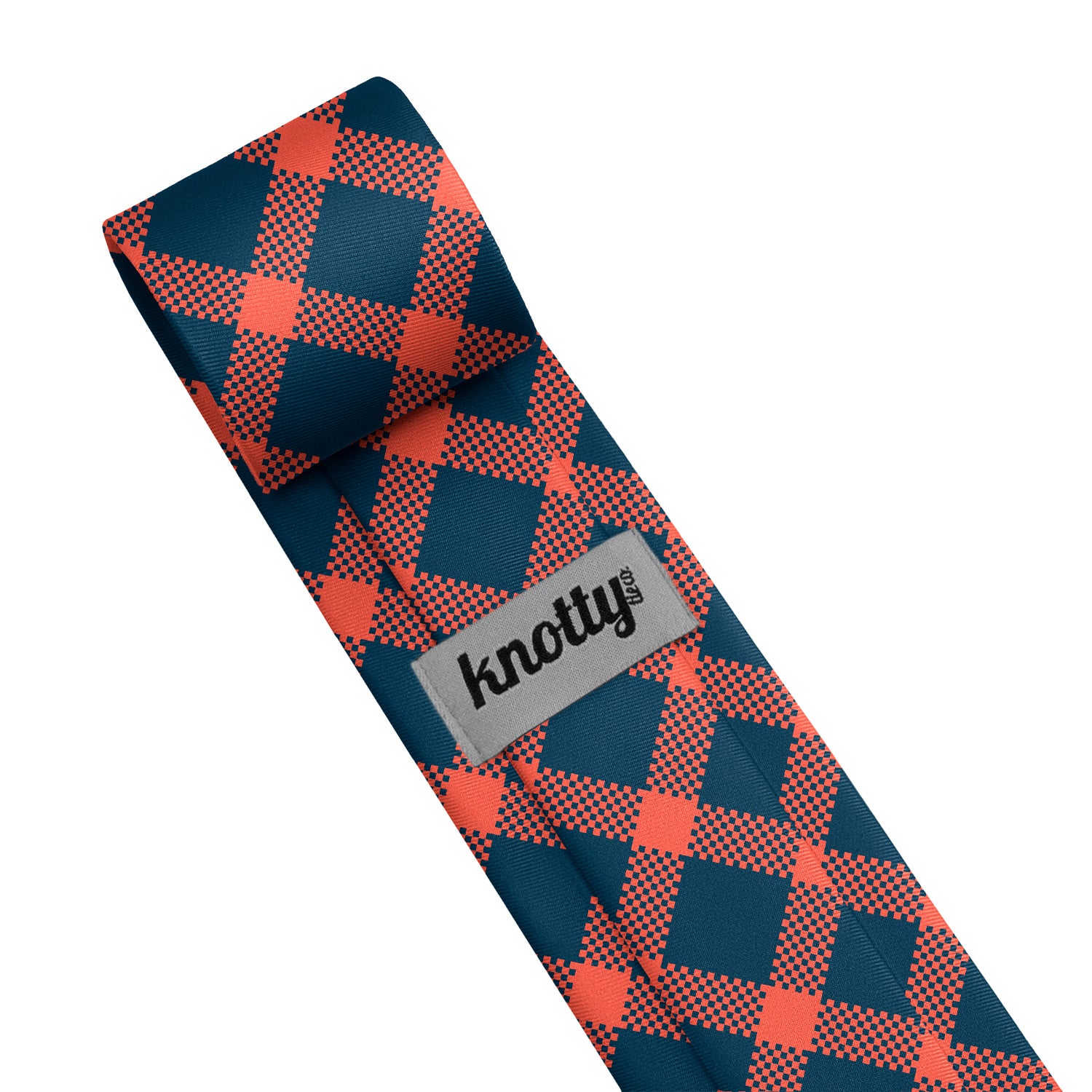 Custom Louisiana 1 Logo Tie - Tag - Knotty Tie Co.