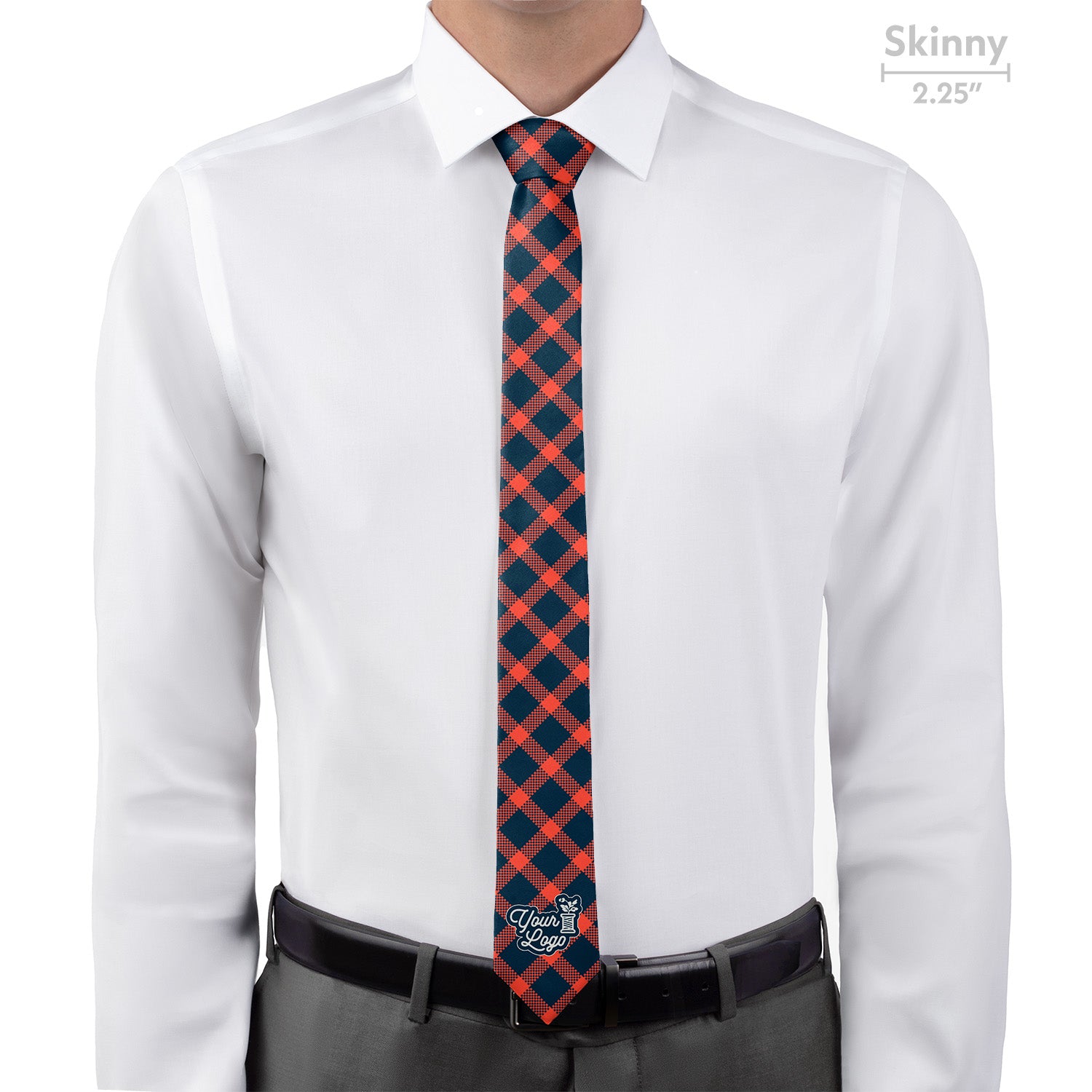 Custom Louisiana 1 Logo Tie - Skinny - Knotty Tie Co.