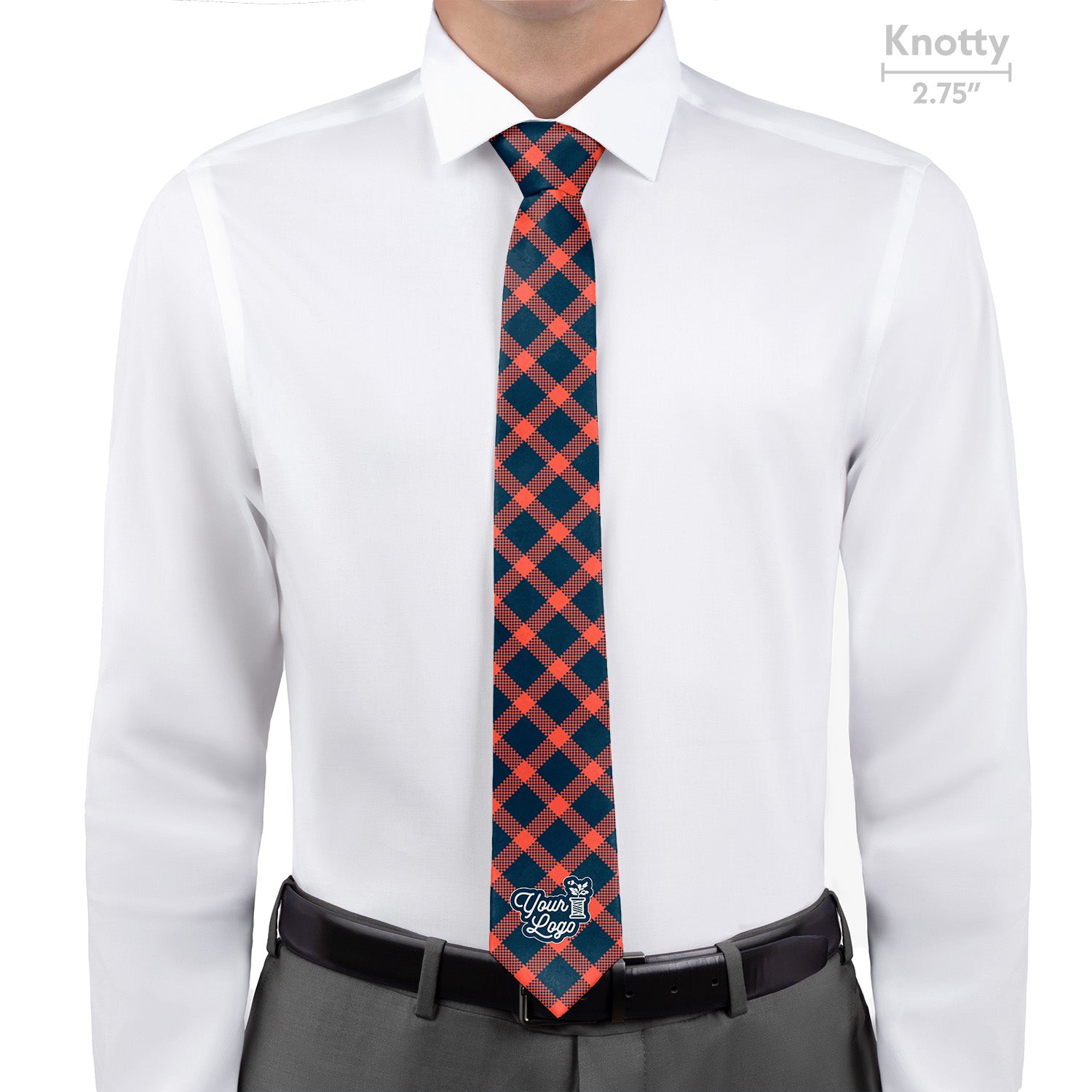 Custom Louisiana 1 Logo Tie - Knotty - Knotty Tie Co.