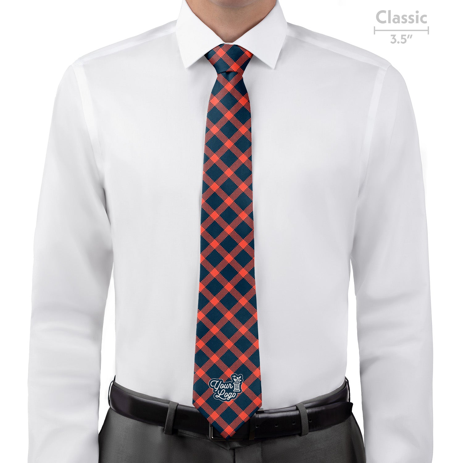 Custom Louisiana 1 Logo Tie - Classic - Knotty Tie Co.