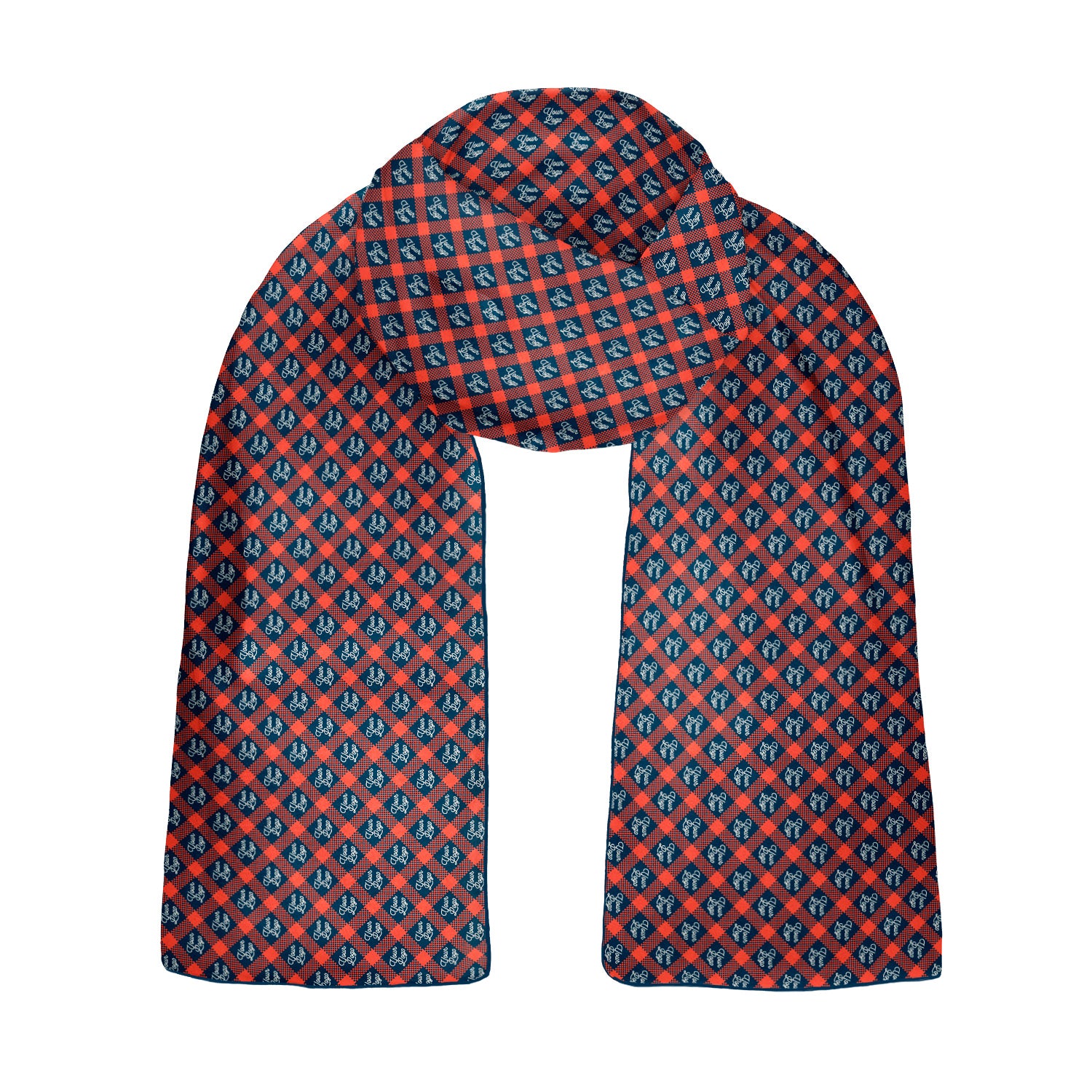 Louisiana 2 60 x 18 Rectangle Chiffon Logo Scarf - Knotty Tie Co.