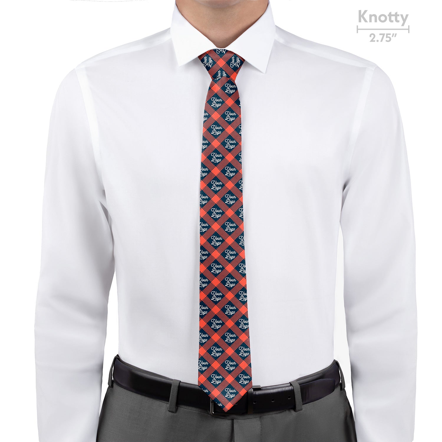 Custom Louisiana 2 Logo Tie - Knotty - Knotty Tie Co.