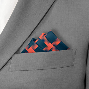 Custom Louisiana 3 Logo Pocket Square