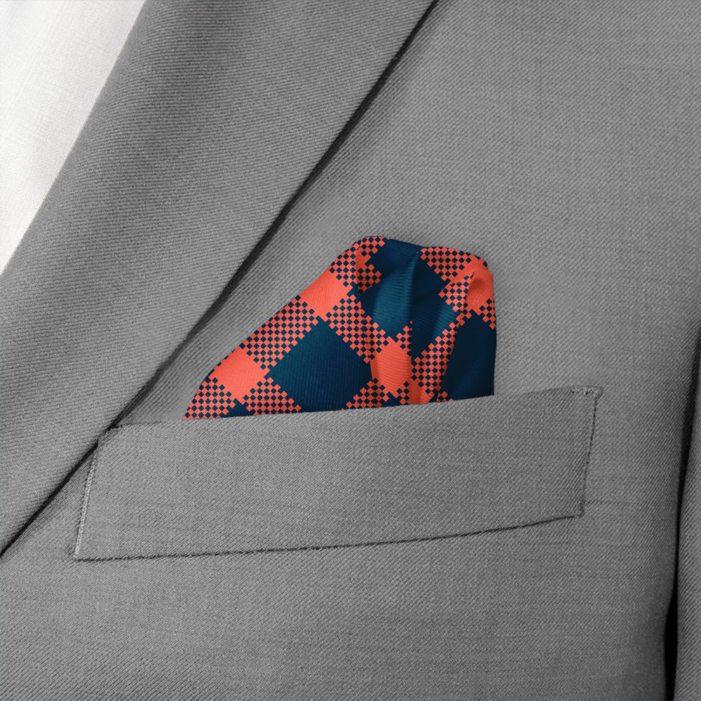 Louisiana 3 Logo Pocket Square