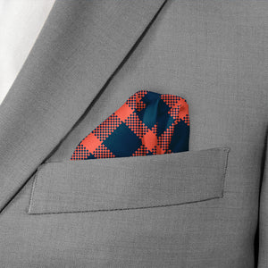 Custom Louisiana 3 Logo Pocket Square