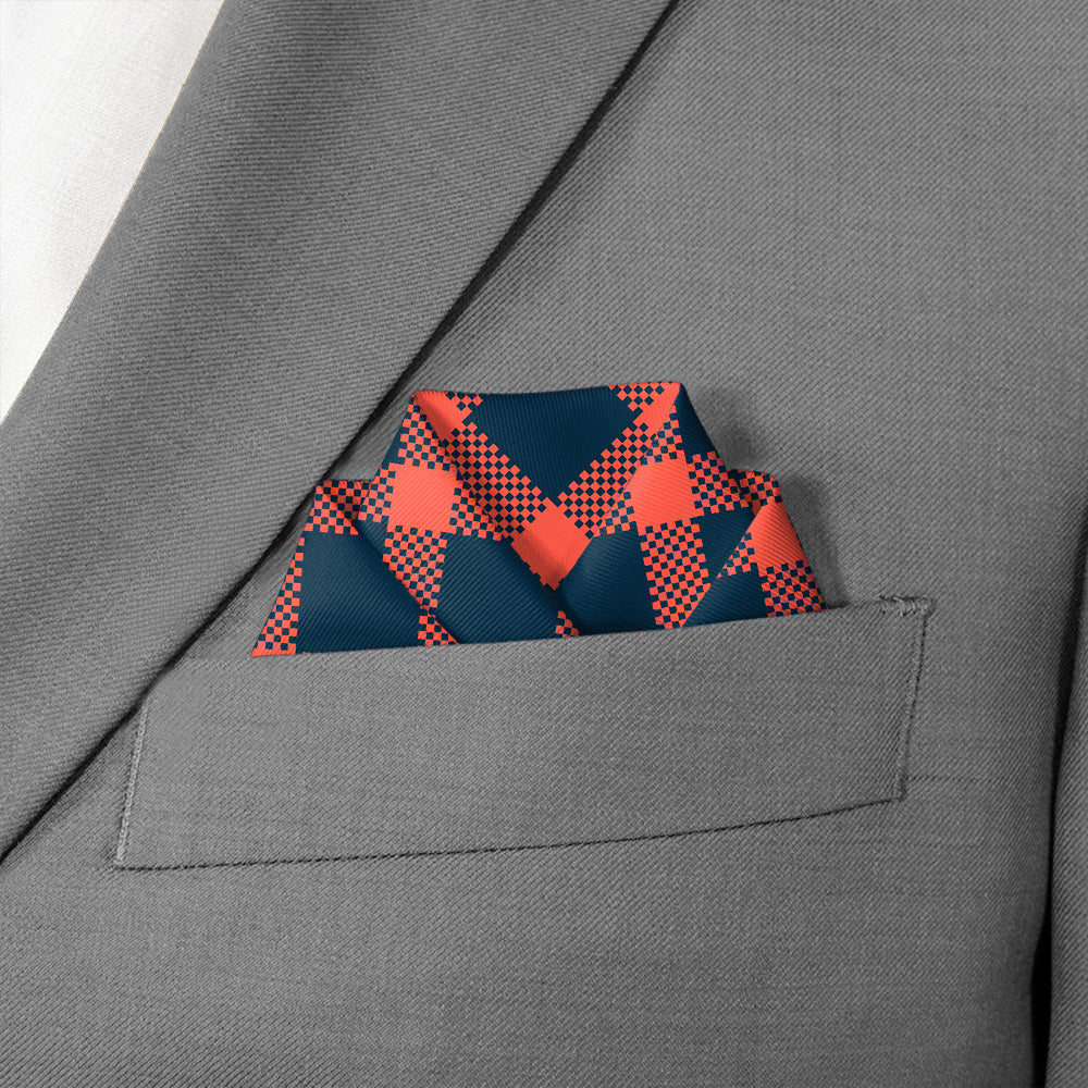 Louisiana 3 Logo Pocket Square