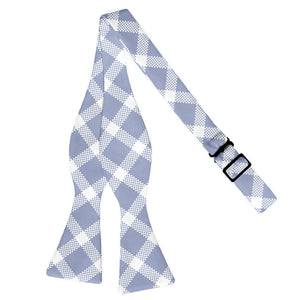 Louisiana Plaid Bow Tie - Adult Extra-Long Self-Tie 18-21" -  - Knotty Tie Co.