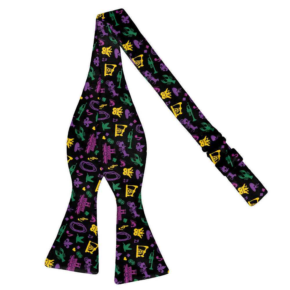 Louisiana State Heritage Bow Tie - Self Tie Flat - Knotty Tie Co.