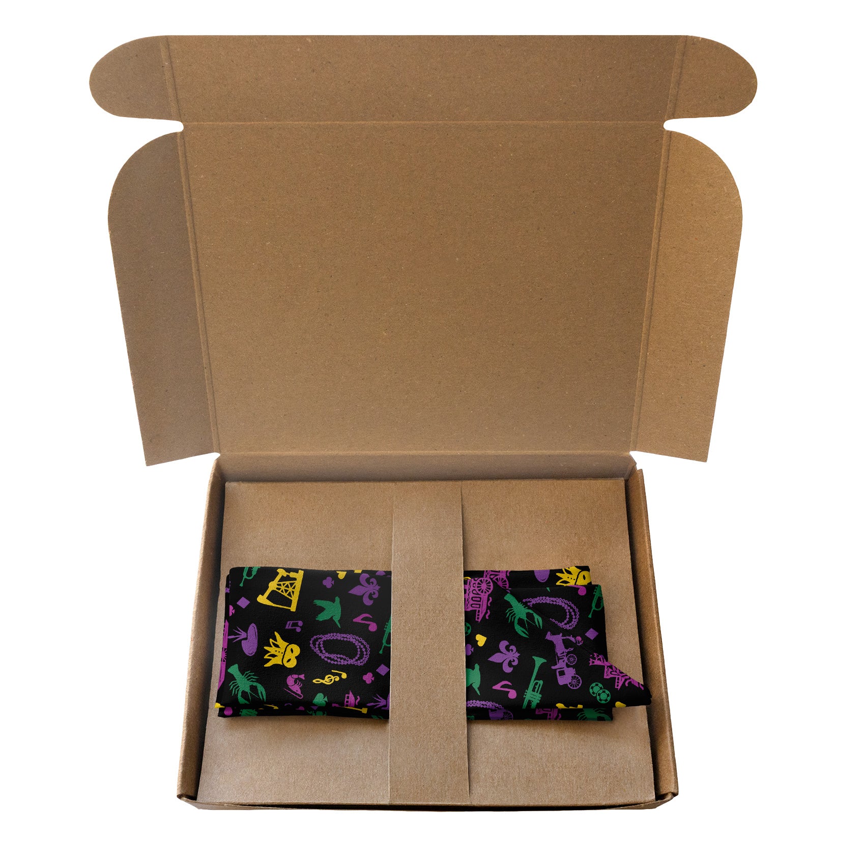 Louisiana State Heritage Hair Scarf - Packaging - Knotty Tie Co.