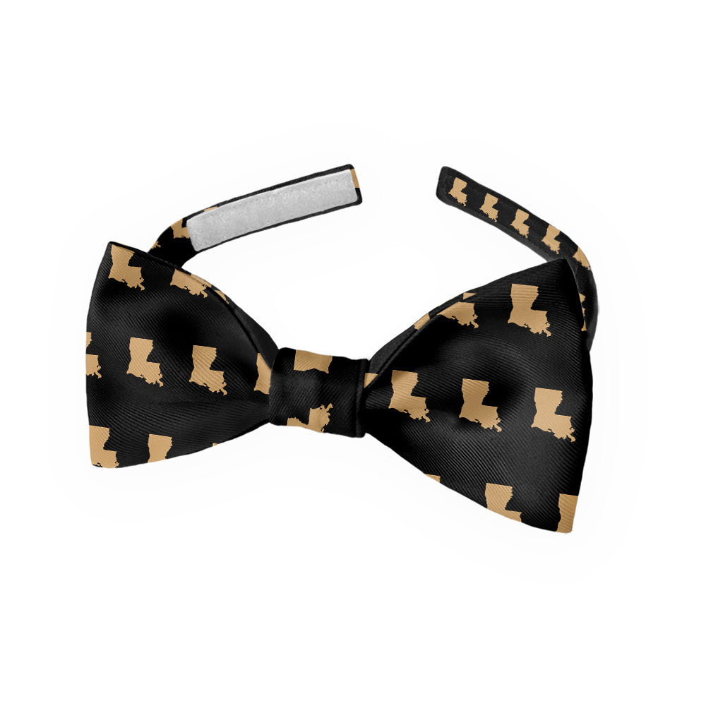 Louisiana State Outline Bow Tie - Kids Bow TIe - Knotty Tie Co.