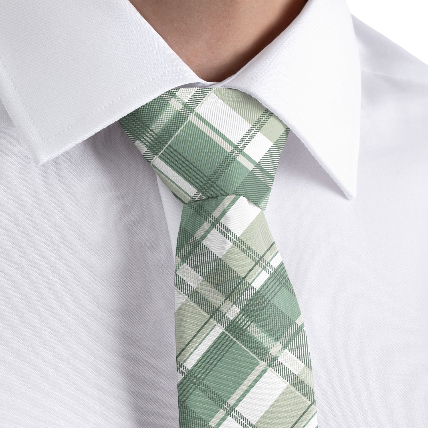 Luther Plaid Necktie - Rolled - Knotty Tie Co.