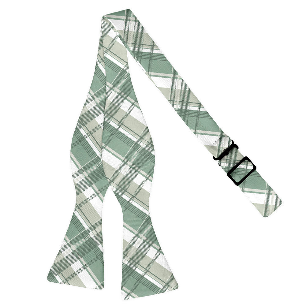 Luther Plaid Bow Tie - Adult Extra-Long Self-Tie 18-21" -  - Knotty Tie Co.