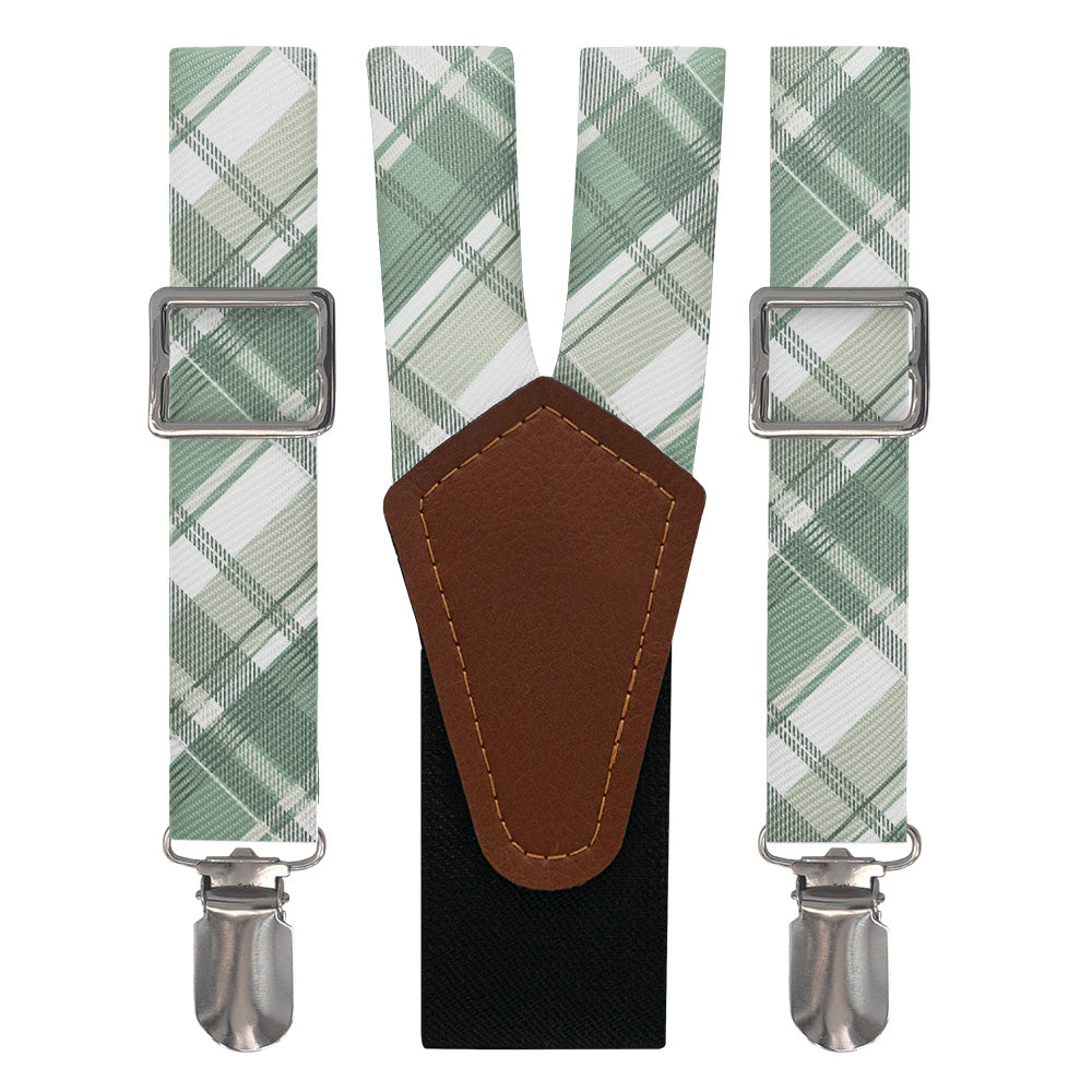 Luther Plaid Suspenders - Main View - Knotty Tie Co.