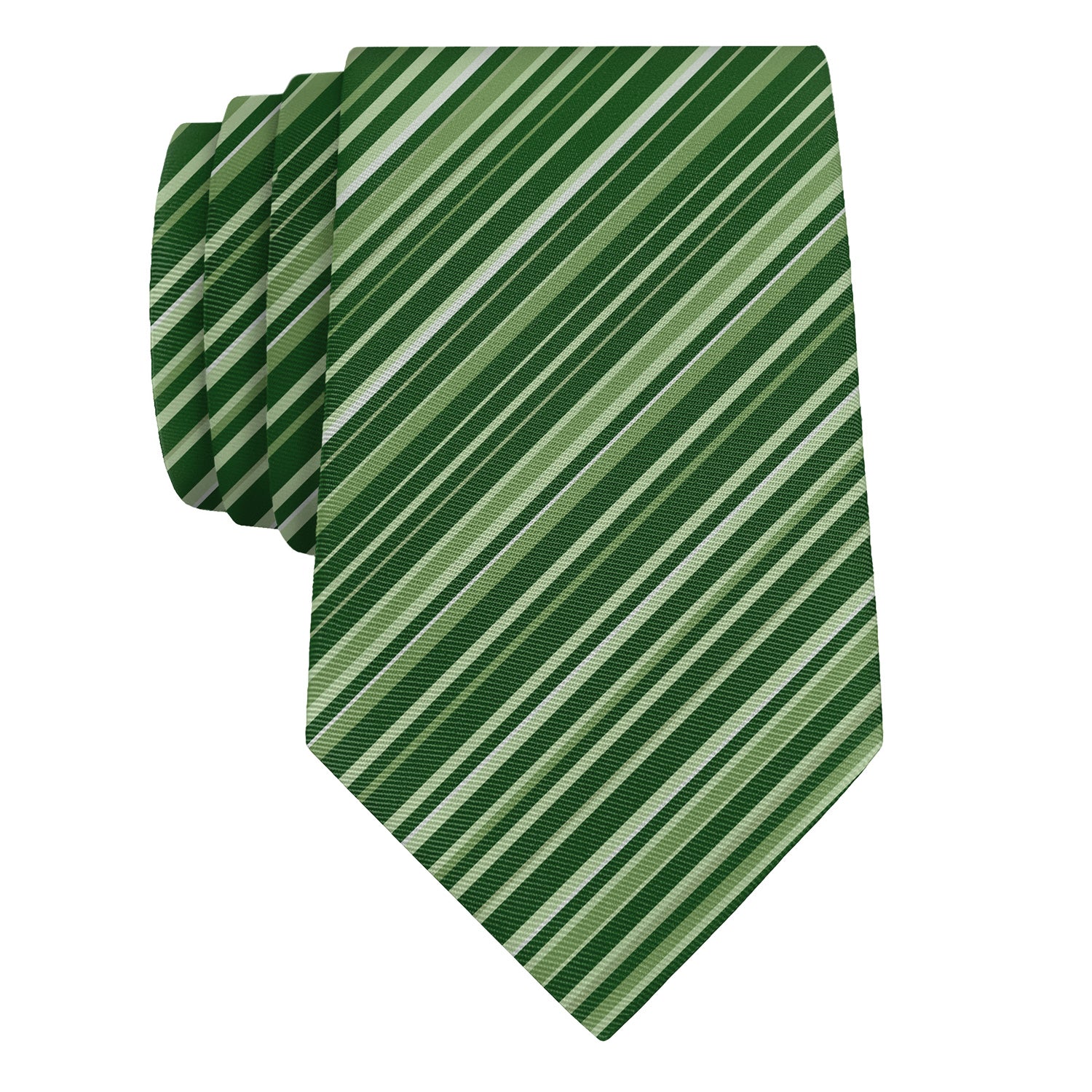 Lyle Stripe Necktie - Rolled - Knotty Tie Co.