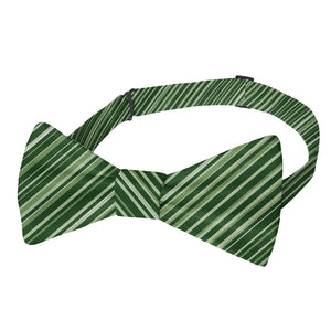 Lyle Stripe Bow Tie - Pre-Tied Bow Tie - Knotty Tie Co.