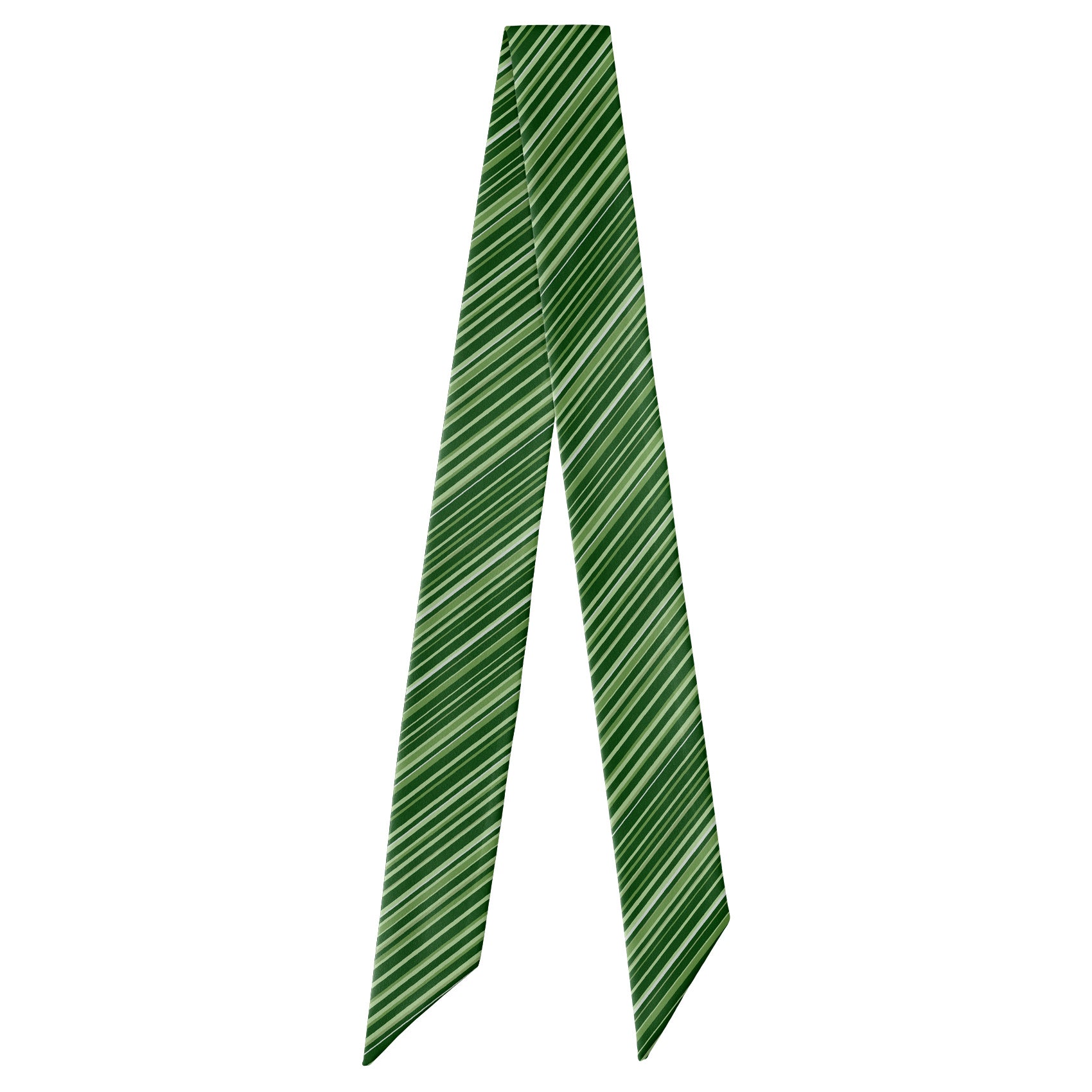 Lyle Stripe Hair Scarf - Full View of Hair Scarf - Knotty Tie Co.